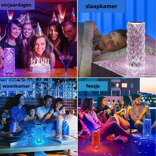 Glow Elegance LED krisslamp